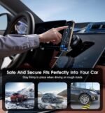 Magnetic Car Phone Mount with MagSafe, 360° Adjustable Foldable Holder, Strong Suction Cup for iPhone & Android Smartphones - Image 4