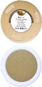 Portable Quran Speaker Touch Lamp White – LED Night Light with Bluetooth & Full Quran Audio - Image 4