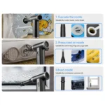 Handheld Mini Vacuum Cleaner & Air Duster 160W Turbo Blower for Car, Home & Office - Image 4