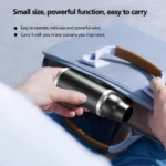 Handheld Mini Vacuum Cleaner & Air Duster 160W Turbo Blower for Car, Home & Office - Image 6