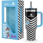 STANLEY Barbie 1959 Original Tumbler with Straw – Stylish Cold Drink Cup for Home & Travel (Adult Use, Standard Packaging)