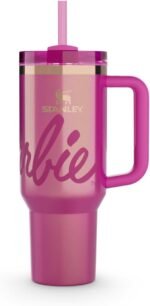 Stanley x Barbie™ Icon 40 Oz Quencher – Limited Edition Insulated Tumbler with FlowState™ Lid & Reusable Straw | Large Capacity Cold Drink Travel Mug for Home, Office & On-the-Go Hydration - Image 2