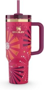 Stanley Quencher H2.O FlowState™ 40oz Tumbler – 80’s Dynamite Limited Edition | Insulated Travel Mug with Leak-Resistant Lid & Reusable Straw for Cold Drinks - Image 2