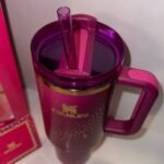 Stanley 40oz Barbie SuperStar Stainless Steel Tumbler – Vacuum Insulated with Lid & Straw - Image 4