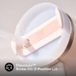 Stanley Quencher H2.0 FlowState 40oz Stainless Steel Vacuum Insulated Tumbler with Lid & Straw – Rose Quartz Travel Mug for Water, Iced Tea, Coffee & Smoothies(Rose Quartz) - Image 2