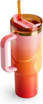 Stanley Quencher H2.0 FlowState Tumbler 4 oz – 60s Twist & Turn | Leak-Resistant Straw Lid | Compact Insulated Cup for Cold Drinks & Travel Use - Image 4